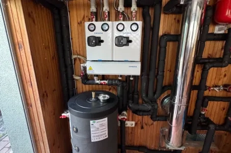 Семейный дом с тепловыми насосами Mycond Split серии BeeSmart